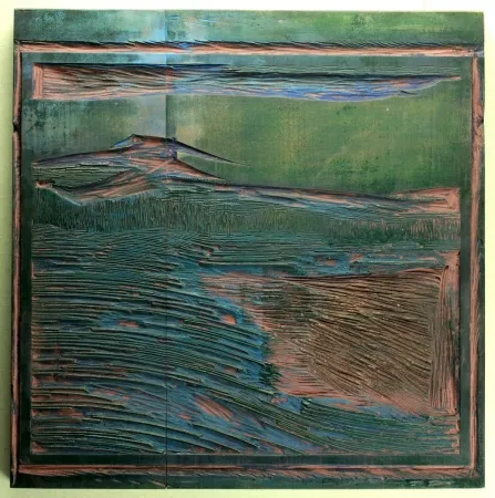 Grabado En Madera Blauensteiner - Landschaft (Landscape)