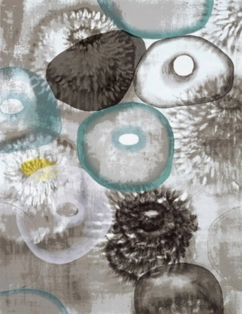 Serigrafía Bleckner - Happiness For Instance II
