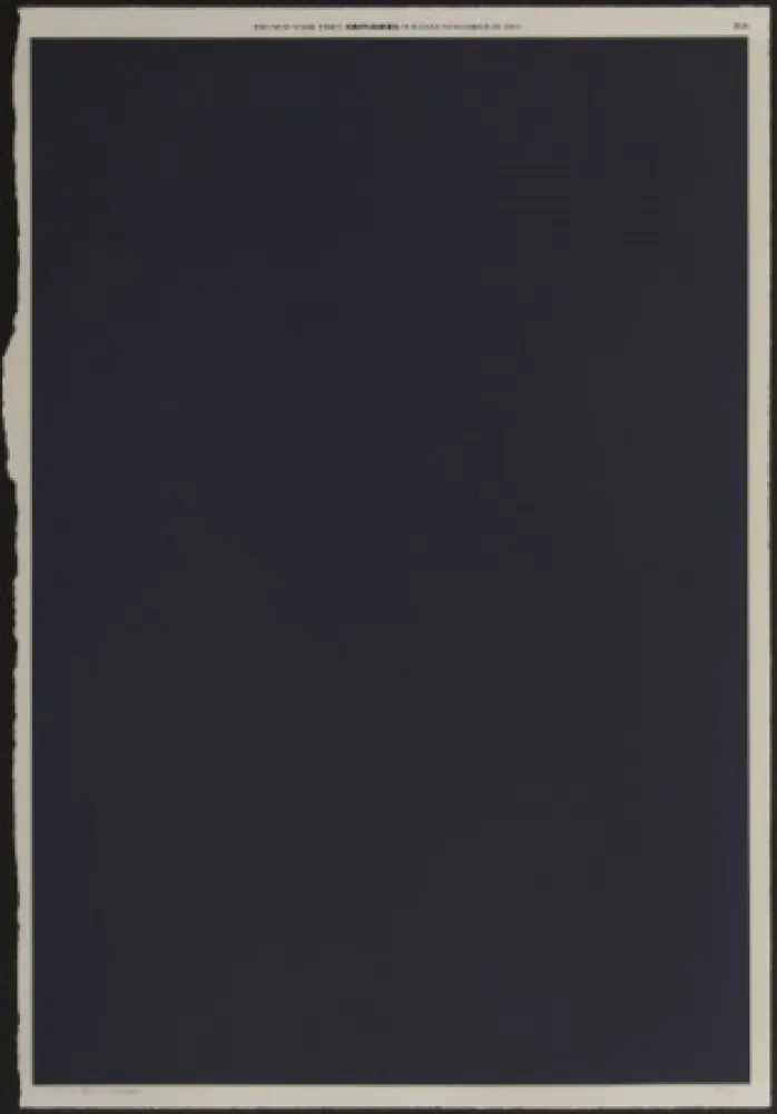 Litografía Bleckner - November 29th