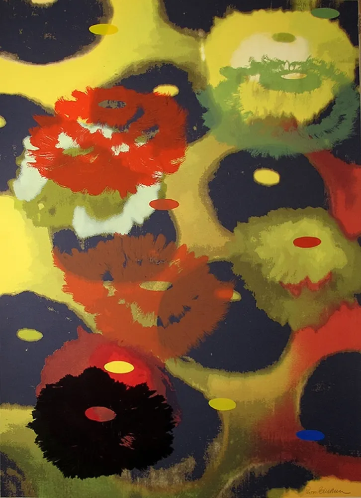 Serigrafía Bleckner - PS I