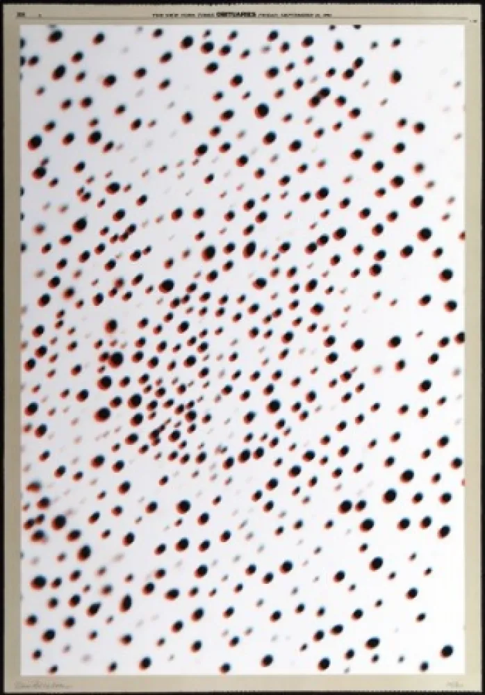 Litografía Bleckner - September 23rd