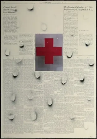 Litografía Bleckner - September 23rd bis (variant 4)