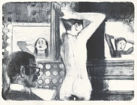 Litografía Blutch - Roach