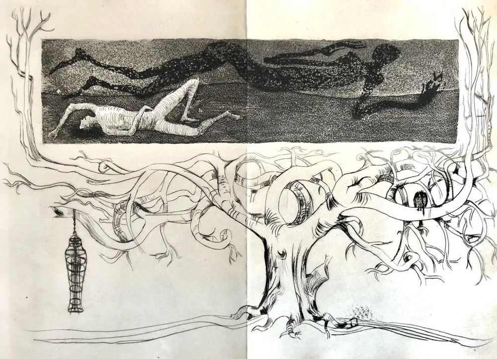 Aguafuerte Bo - Le Meneur d'ombres