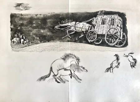 Aguafuerte Bo - Le Meneur d'ombres