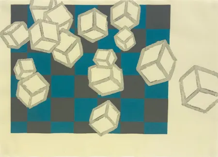 Grabado En Madera Bochner - FLOATING WORLD