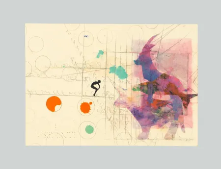 Litografía Boetti - Boetti A4