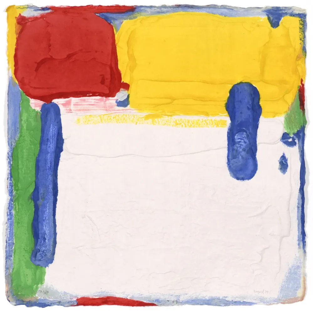 Grabado Bogart - Untitled (Rouge, jaune, bleu, vert) 