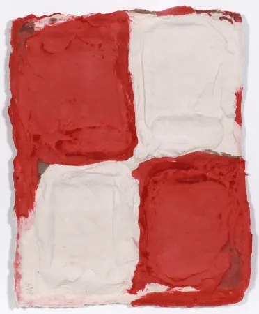 Grabado Bogart - Untitled (white - red)
