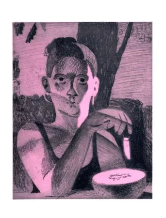 Grabado Bollinger - Untitled (Melon Light)