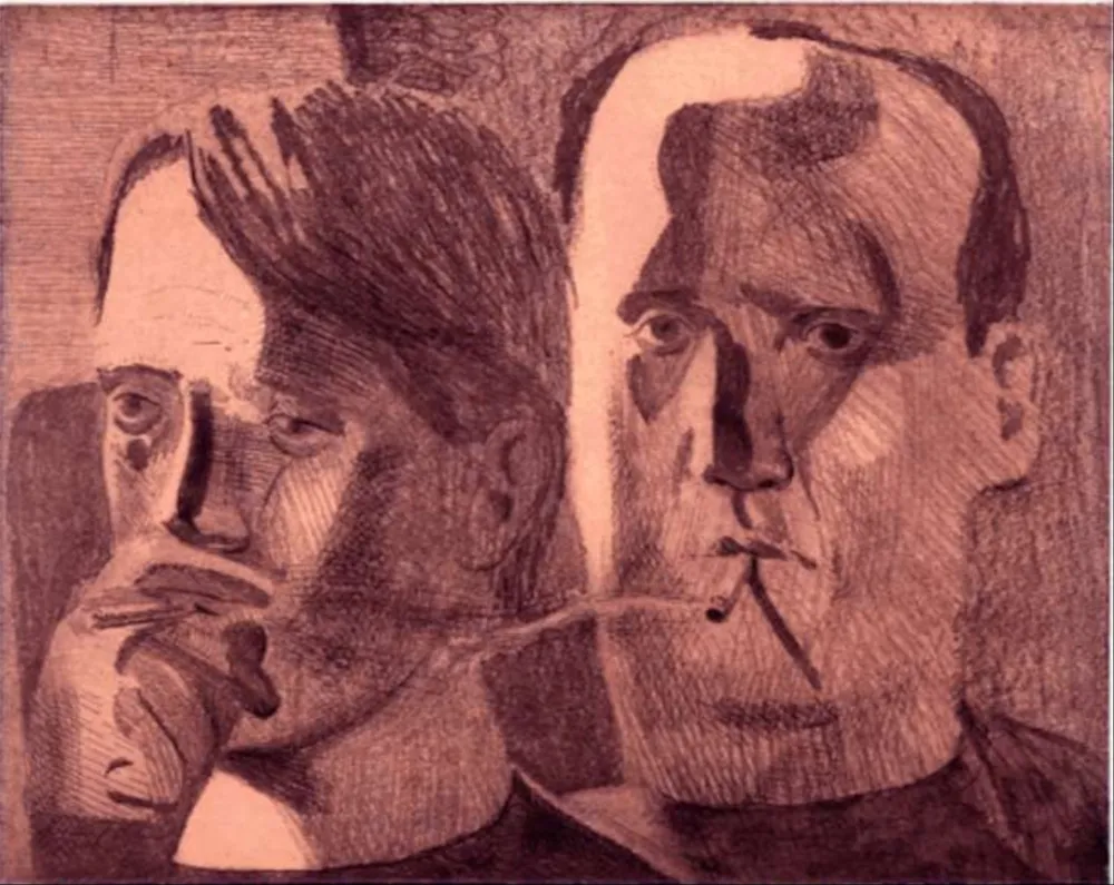 Grabado Bollinger - Untitled (Shared Silence)