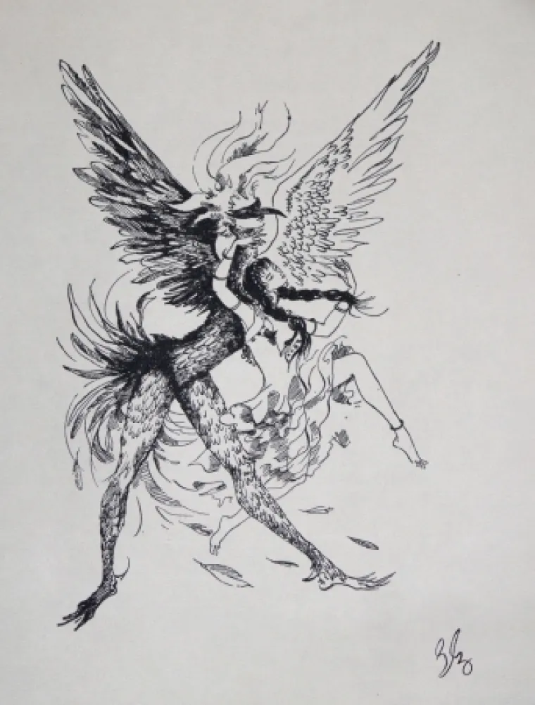 Grabado Bonabel - Louis-Ferdinand Céline - Gravure Originale 