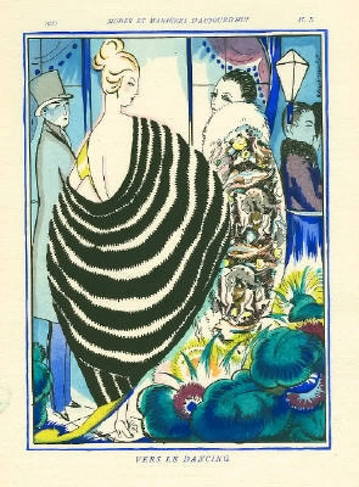 Libro Ilustrado Bonfils - MODES ET MANIÈRES D'AUJOURD' HUI. Neuvième Année. 1920‎