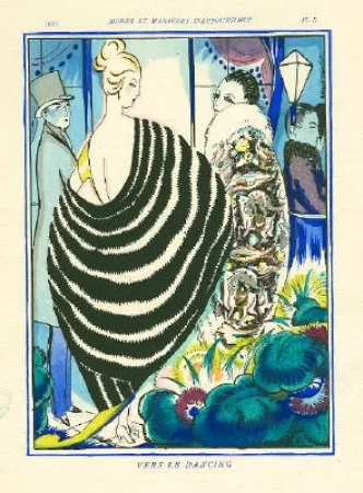 Libro Ilustrado Bonfils - MODES ET MANIÈRES D'AUJOURD' HUI. Neuvième Année. 1920‎