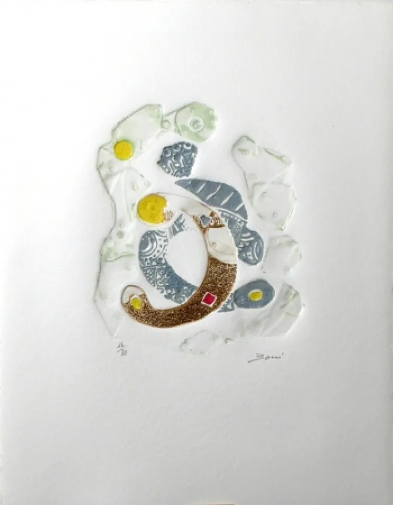 Grabado Boni - Le regard le plus large