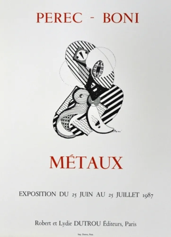 Cartel Boni - Metaux
