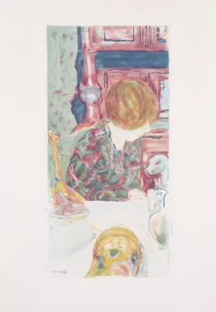 Aguatinta Bonnard - La Femme au chien