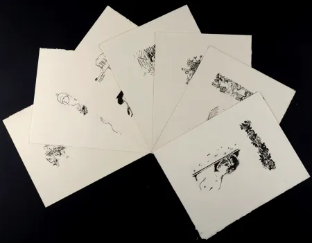 Grabado En Madera Bonnard - La Vie de Sainte Monique, Suite de bois non utilisés #II, 1930