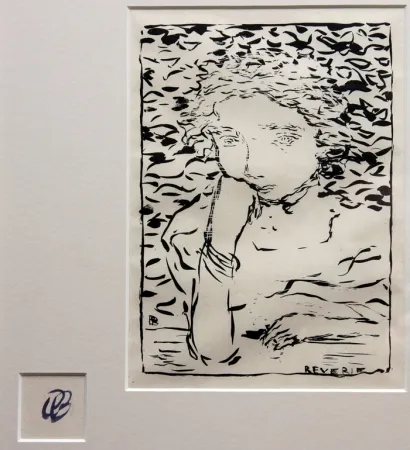Litografía Bonnard - Reverie