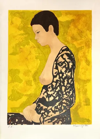 Litografía Bonnefoit - Cheveux courts 