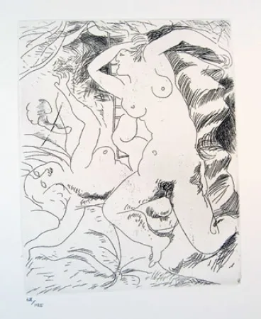 Aguafuerte Bores - Carpeta