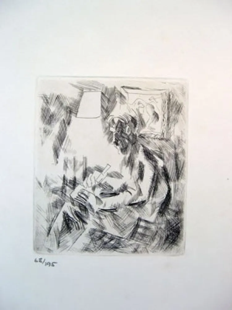 Aguafuerte Bores - Carpeta