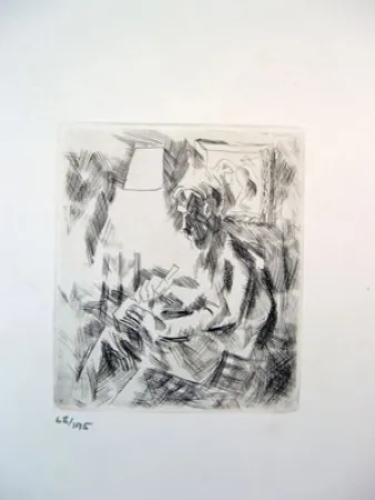 Aguafuerte Bores - Carpeta