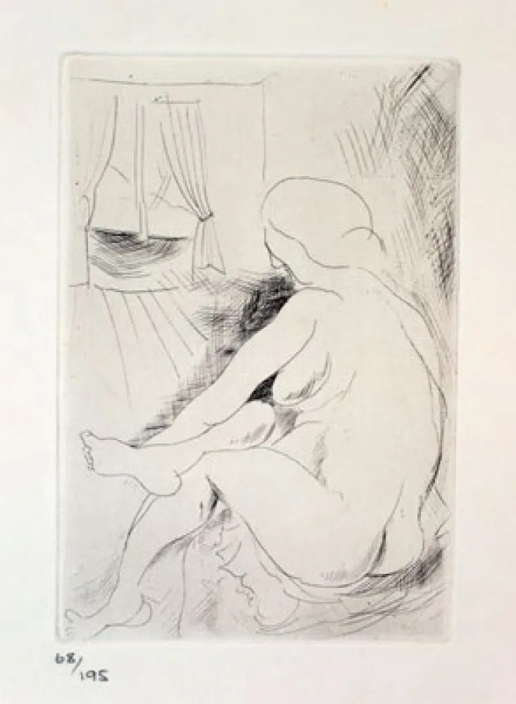 Aguafuerte Bores - Carpeta