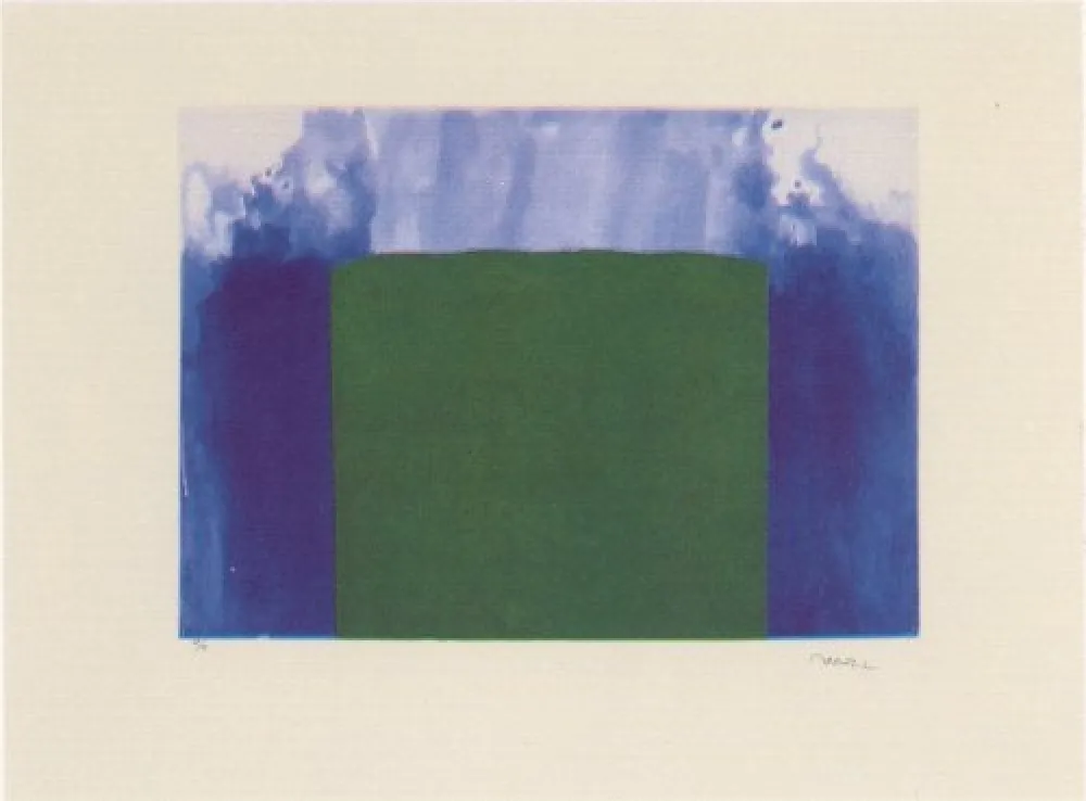 Grabado Borrell Palazón - Etching with collage