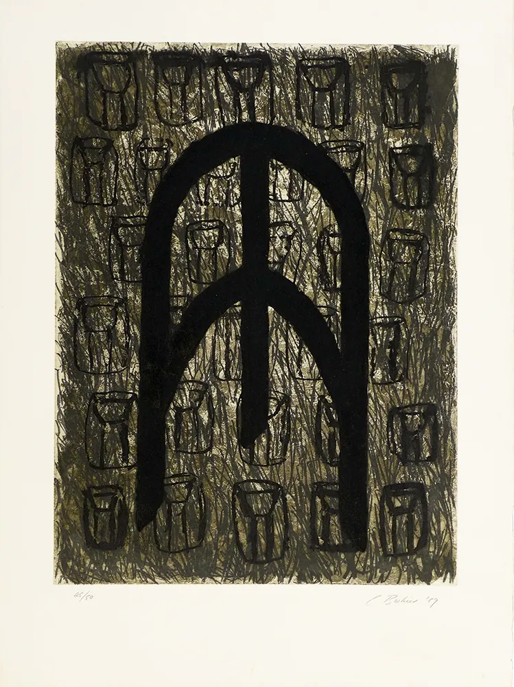 Grabado Boshier - Contained Though I. Formation