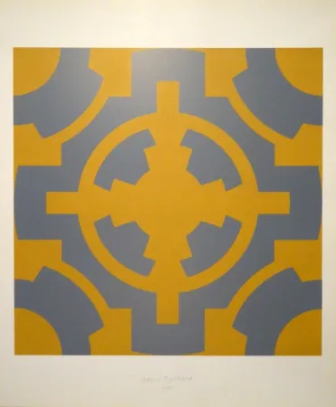 Serigrafía Bosshard - Zentralsymmetrische Architekturgrundrisse. 