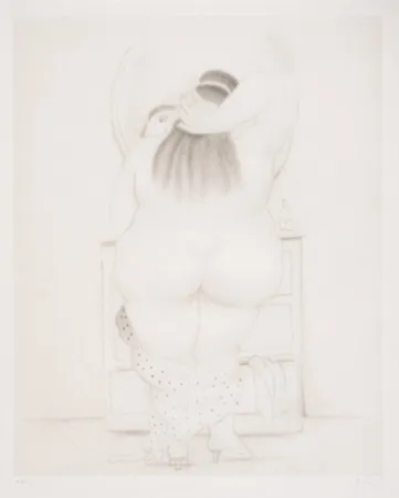 Offset Botero - Dessins et Aquarelles: one plate