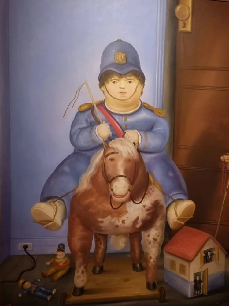 Litografía Botero - Pedrito