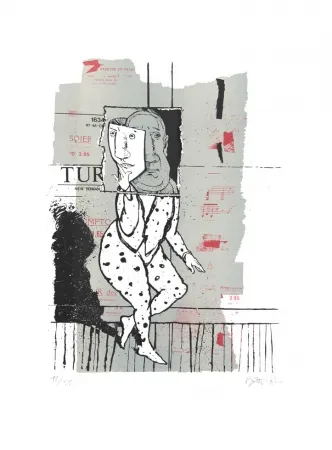 Litografía Botti  - Figure