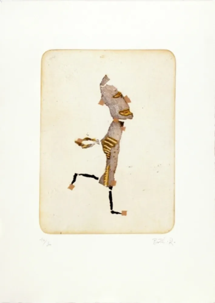 Aguatinta Botti  - L'africain