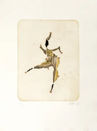 Aguatinta Botti  - L'africaine