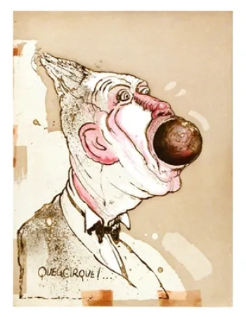 Aguafuerte Y Aguatinta Botti  - Quel cirque !