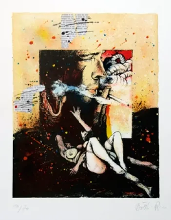 Litografía Botti  - Sans titre