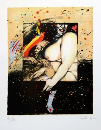 Litografía Botti  - Sans titre