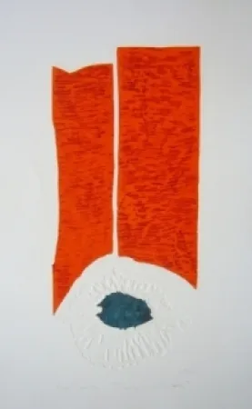 Grabado Bourdin - Par la fênetre 