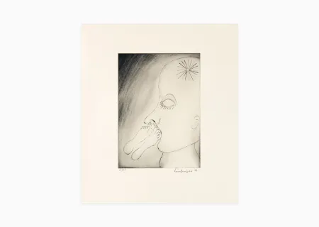Grabado Bourgeois - Smell of the feet (The)