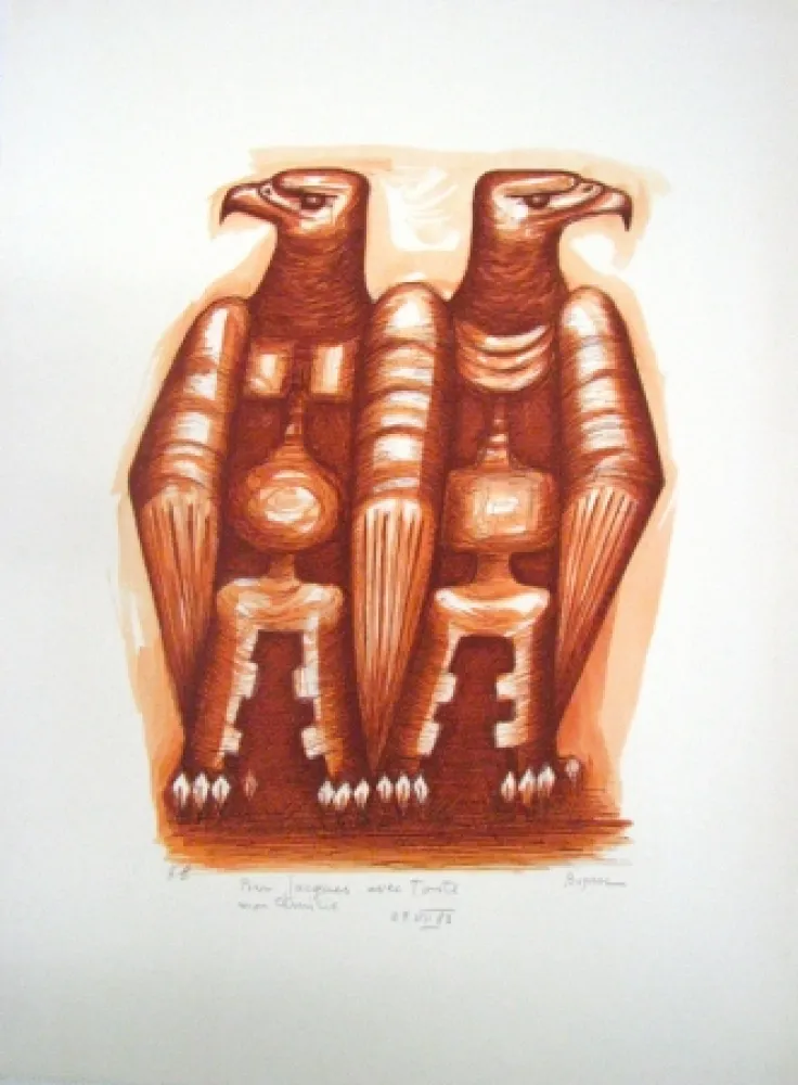 Litografía Boyan - Untitled