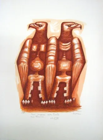 Litografía Boyan - Untitled