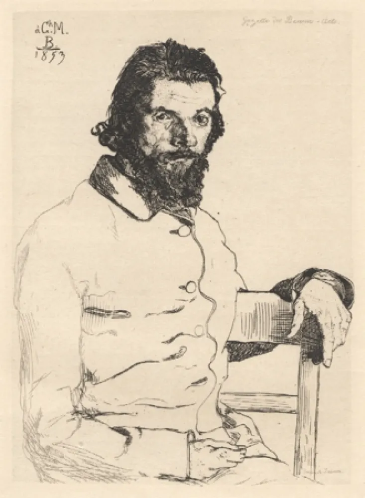 Sin Técnico Bracquemond - Portrait de Meryon