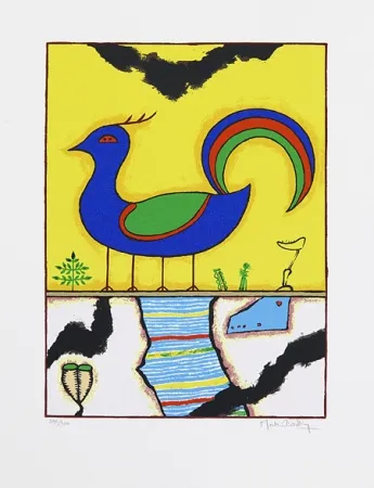 Serigrafía Bradley - Blue Bird