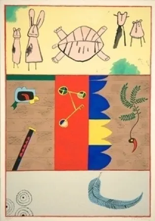 Serigrafía Bradley - Sans titre