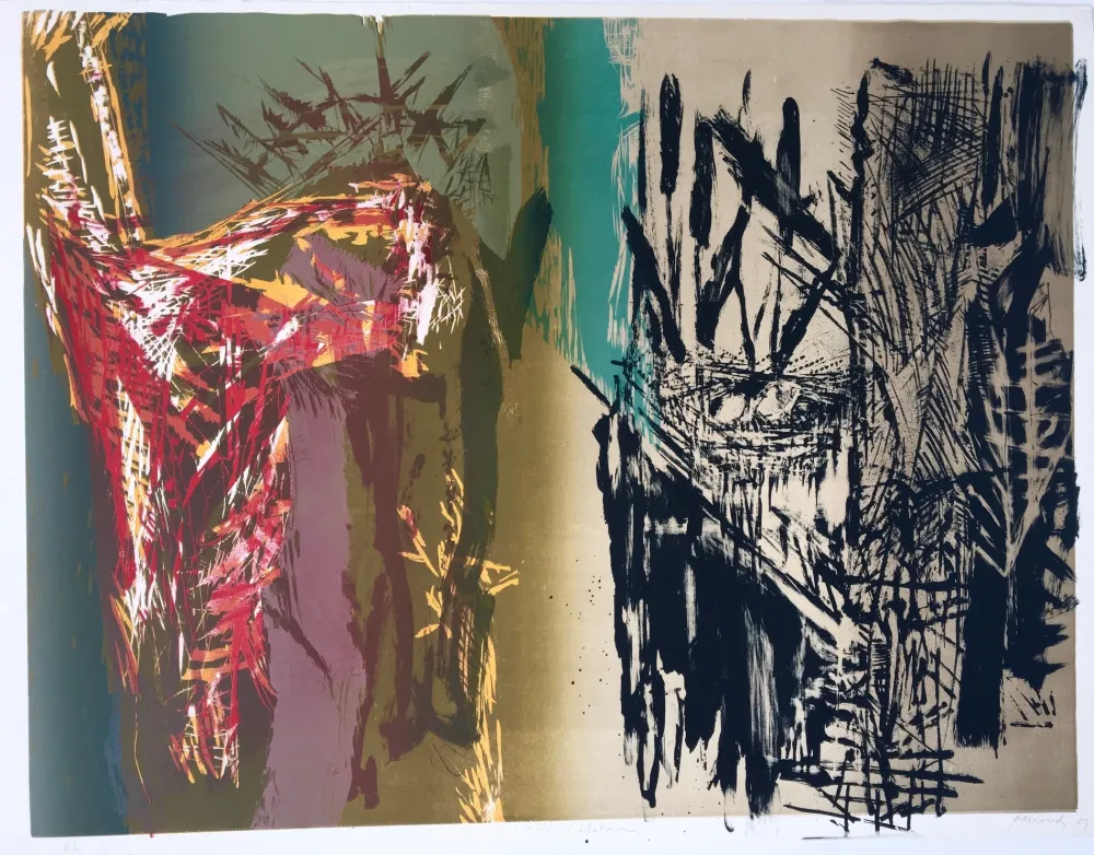 Litografía Brandes - Sans titre