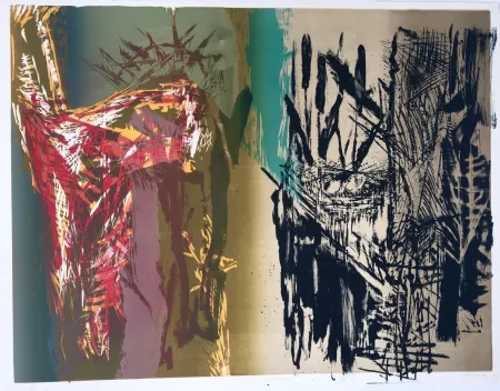 Litografía Brandes - Sans titre