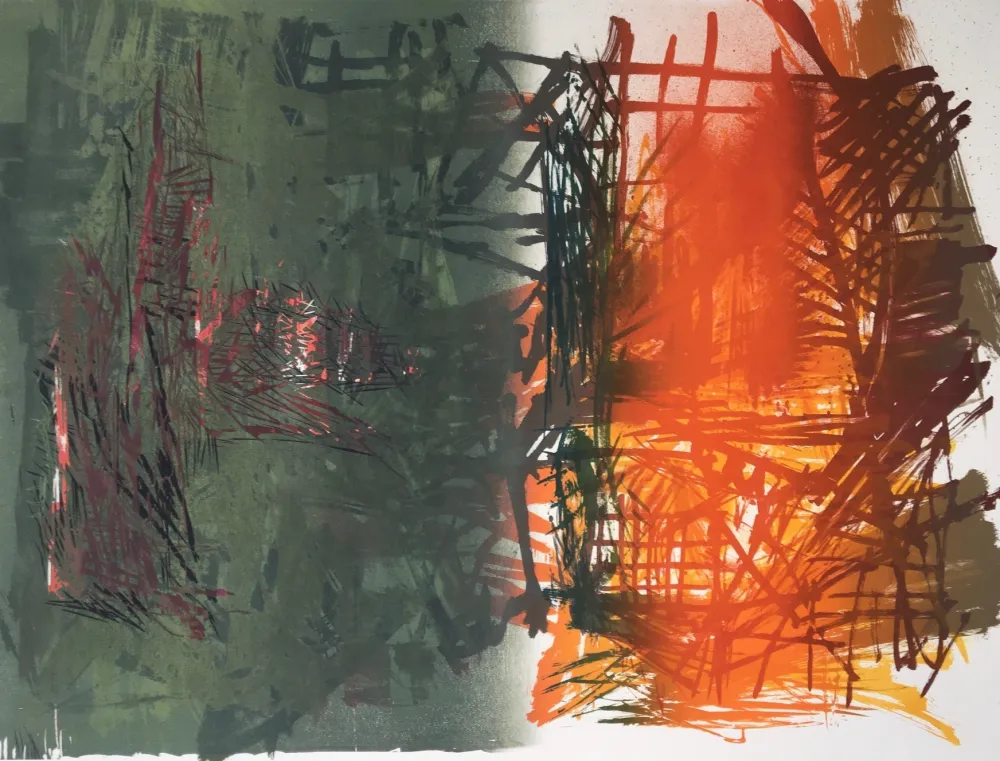 Litografía Brandes - Sans titre