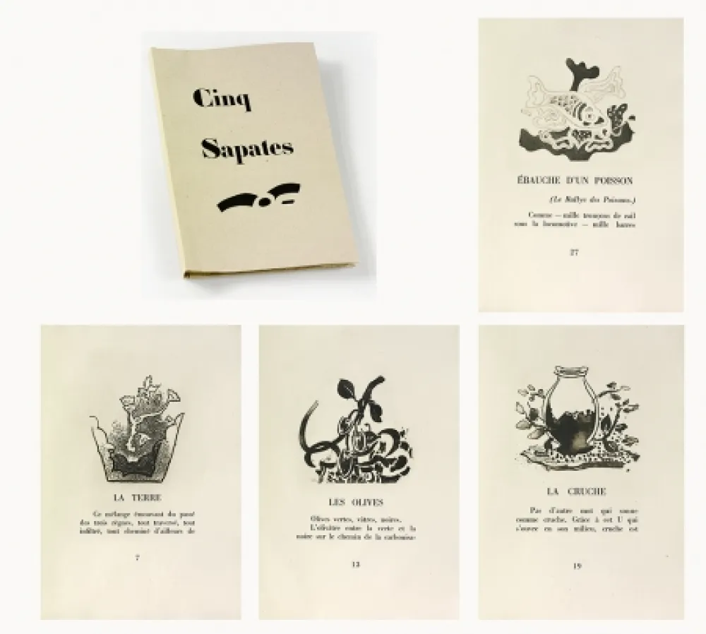 Libro Ilustrado Braque - 5 sapates